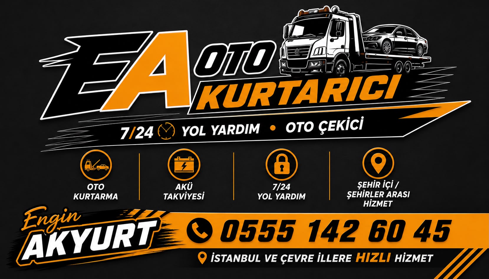 Yolda kaldığınızda hızlı ve net oto kurtarma iletişimi.